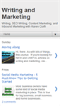 Mobile Screenshot of karencioffiwritingandmarketing.com